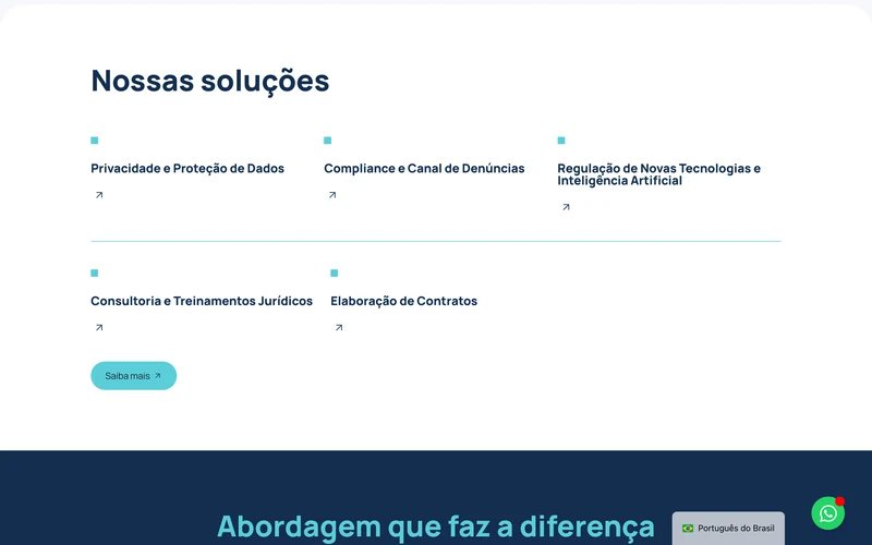 Áreas de atuação do escritório DMS Advogados
